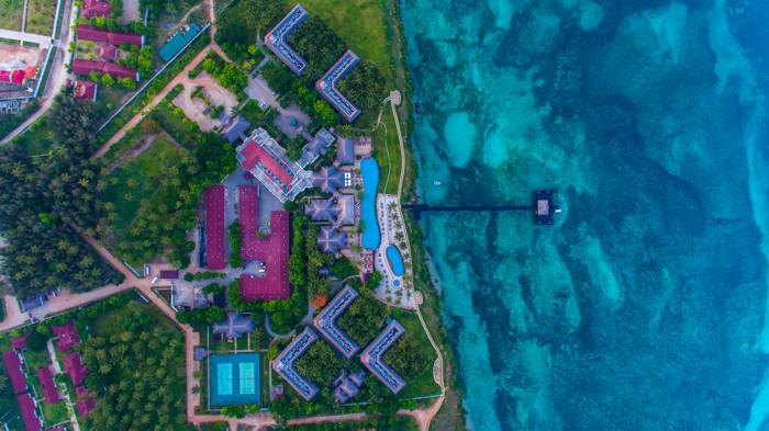 Sea Cliff Resort and Spa Zanzibar layout